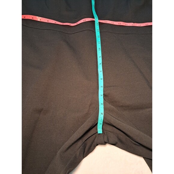 SPANX Perfect Sleeveless Jumpsuit Black Back Zipper Wide Leg Size 3X - Picture 10 of 12